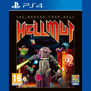 Funbox Media Hellmut: The Badass from Hell Standard Multilingual PlayStation 4