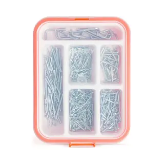 Handy - Spijkers Platkop Set - Assortiment - 475 Stuks