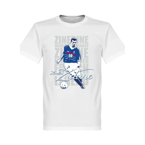 Retake Zinedine Zidane Legend T-Shirt - S thumbnail