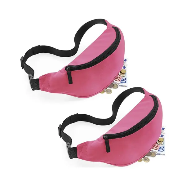 2 X Bagbase Sport Heuptas Roze 2.5 Liter thumbnail