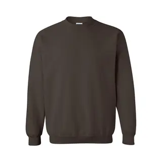 Gildan Zware Blend Unisex Adult Crewneck Sweatshirt Voor Volwassenen (Donkere Chocolade)