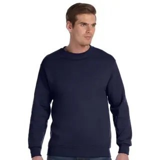 Gildan Women's Heavy Blend Crewneck Sweatshirt In Navy | Size, Large
