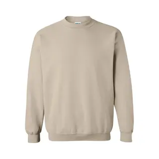 Gildan Women's Heavy Blend Crewneck Sweatshirt In Light Sand | Size, Xl