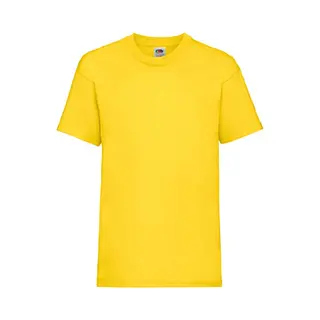 Fruit Of The Loom Jungen T-Shirt, Yellow (Sunflower Yellow), 9-11 Jahre (140)