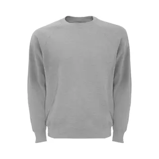 Fruit Of The Loom Men's Raglan Sleeve Belcoro Sweatshirt In Grey | Size, Small