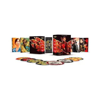 The Hunger Games Complete 4 Film Collection - 4K Uhd + Blu-ray - Import - Steelbook