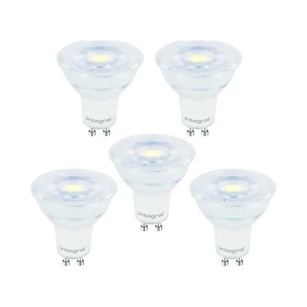 5 Pack - Integral GU10 Led Spot - 3.6W - 4000K Neutraal Wit - Non Dimmable thumbnail