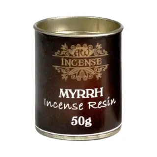 Ancient Wisdom Hars Wierook In Kartonnen Blik - 50gr - Mirre