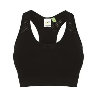 Tombo, Sport-Bh, Brassière Sans Coutures Damen (Xs), Schwarz