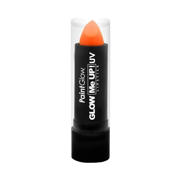 PaintGlow - Uv Lippenstift - Blacklight Verf - Festival Make Up - Oranje thumbnail