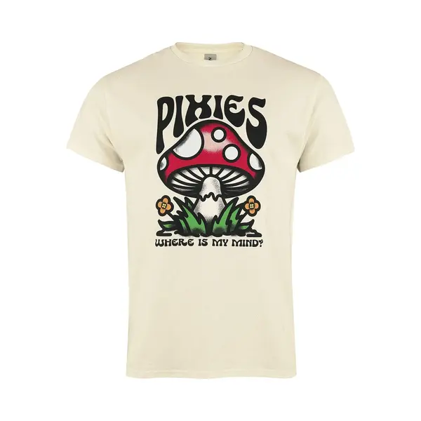 Pixies Mindshroom Band Logo T-Shirt In Natural | Size, Xl thumbnail