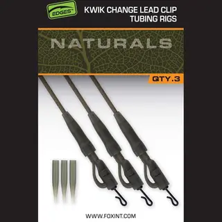 Fox Kwik Change Lead Clip Tubing Rigs Leaders - Leader