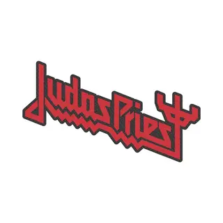 Razamataz Judas Priest - Logo Cut-Out Patch Aufnäher Ca. 3, 5x 9, 5cm
