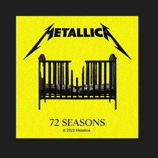 Razamataz Metallica – 72 Seasons Aufnäher 10 Cm X 9, 5 Cm