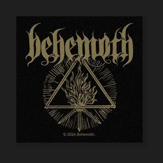 Razamataz Behemoth The Satanist Woven Patch Accessory Size
