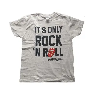 Rock Off officially licensed products The Rolling Stones T Shirt It's Only Rock N Roll Nue Offiziell Herren Grau L