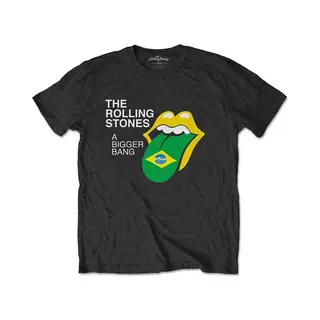 Rock Off The Rolling Stones - Bigger Bang Brazil '80 Heren T-shirt - 2XL - Zwart