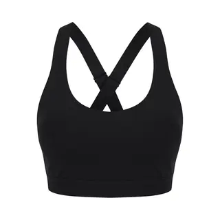 Tombo, Sport-Bh, Brassière De Sport Damen (L), Schwarz
