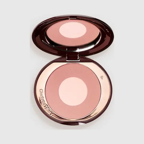 Charlotte Tilbury Pillow Talk Cheek To Chic Blush – 8g – Iconische Duo Blusher Voor Een Natuurlijke, Stralende Glow thumbnail