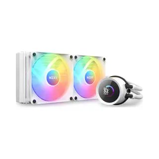 Nzxt Kraken 240 Rgb Processor All-in-one liquid cooler 12 cm White 1 pc(s)