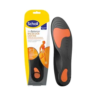 Dr. Scholl's Scholl Orthopedische In-Balance Inlegzool, Anti-pijn, Onderrug, Klinisch Bewezen, 1 Paar, Maat S, 37-39, 5
