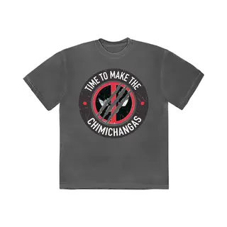 Marvel Deadpool - Chimichanga Heren T-shirt - S - Grijs