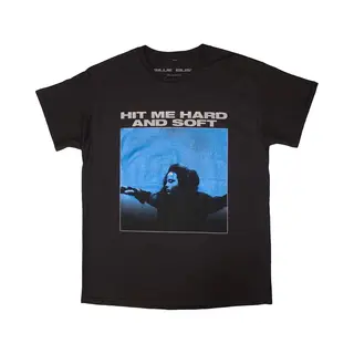 Billie Eilish Hit Me Hard & Soft Tracklist T-Shirt In Black | Size, Small