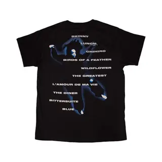 Billie Eilish Hit Me Hard & Soft Tracklist T-Shirt In Black | Size, 2XL
