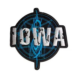 Rock Off officially licensed products Slipknot Iowa Band Logo Woven Patch One Size