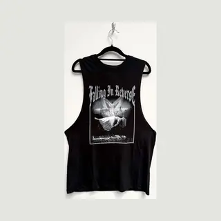 Rock Off Falling In Reverse - Floating Tanktop - L - Zwart