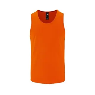 Sol'S Men's Performance Tank Top In Orange | Size, Small