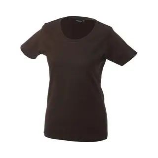 James & Nicholson James And Nicholson Dames/dames Basic T-Shirt (Bruin)