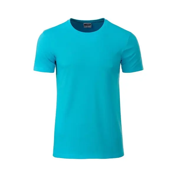 James & Nicholson James And Nicholson - Heren Standaard T-Shirt (Turquoise/Turquoise) thumbnail