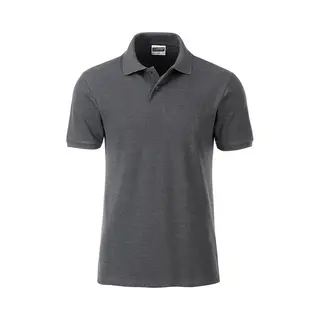 James & Nicholson James And Nicholson Heren Basis Polo (Zwarte Heide)