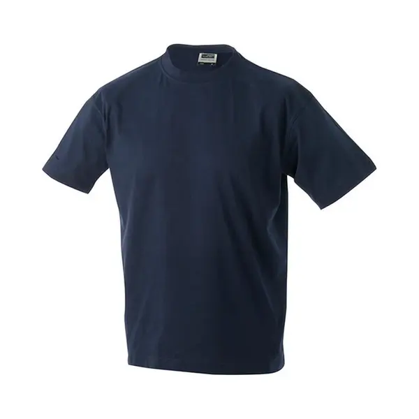 James & Nicholson James And Nicholson Unisex Zware Ronde Tee (Marine) thumbnail
