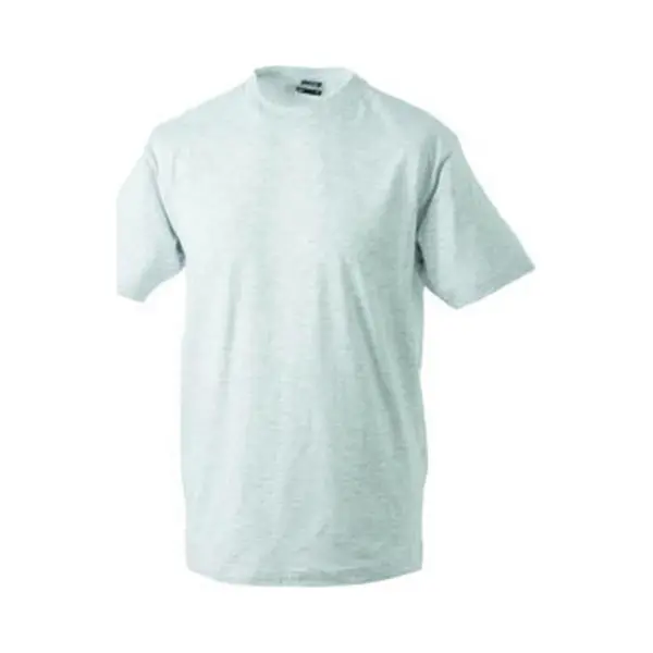 James & Nicholson James And Nicholson Unisex Zware Ronde Tee (Asgrijs) thumbnail
