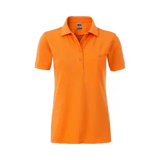 James & Nicholson James And Nicholson Dames/dames Werkkleding Zak Polo (Oranje)