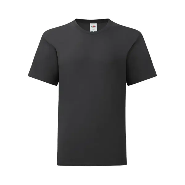 Fruit Of The Loom Iconic T-Shirt In Black | Size, 9 Years thumbnail