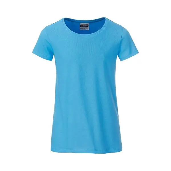 James & Nicholson James And Nicholson Meisjes Basic T-Shirt (Hemelsblauw) thumbnail