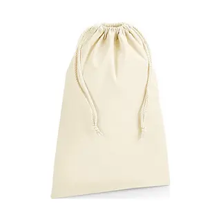 Westford Mill Men's Premium Cotton Stuff Bag In Natural | Size, Small