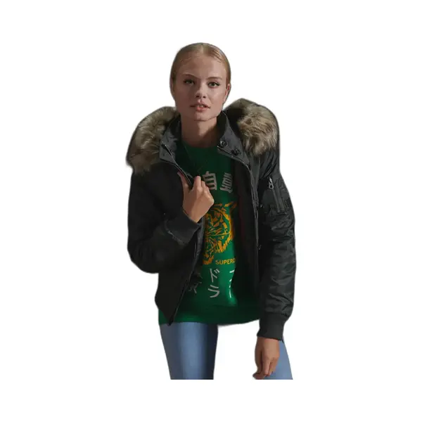 Fliegerjacke Mit Kapuze Frau Superdry Flight thumbnail