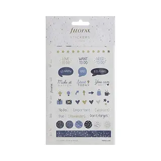 Filofax Indigo Stickers