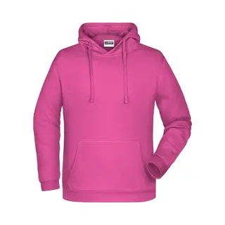 James & Nicholson James And Nicholson Heren Basis Hoodie (Roze)