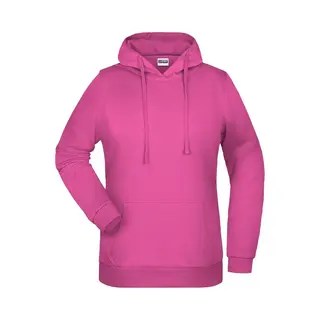 James & Nicholson James And Nicholson Vrouwen/dames Basic Hoodie (Roze)