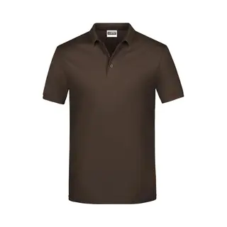 James & Nicholson James And Nicholson Heren Basis Polo Shirt (Bruin)
