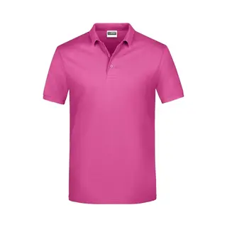 James & Nicholson James And Nicholson Heren Basis Polo Shirt (Roze)