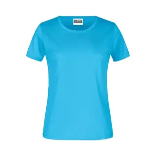 James & Nicholson James And Nicholson Dames/dames Ronde Hals Basic T-Shirt (Turquoise)