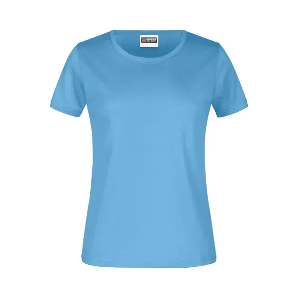 James & Nicholson James And Nicholson Dames/dames Basic T-Shirt (Hemelsblauw) thumbnail