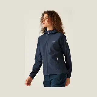 Regatta Women's 'Arec Iii' Wind Resistant Waterproof Softshell Jacket In Navy | Size, 12