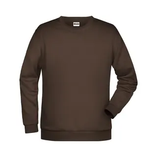 James & Nicholson James And Nicholson Heren Basis Sweatshirt (Bruin)